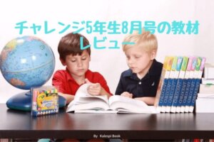 チャレンジ小学5年生8月号の教材とレビュー【2021年版】