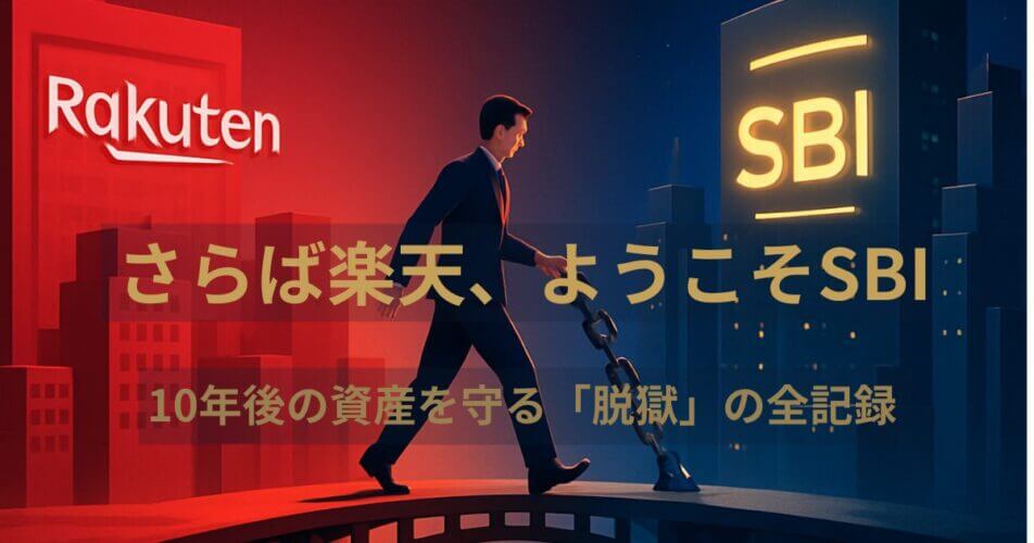 楽天経済圏からSBI（Olive）へ「脱獄」するための全手順ロードマップ