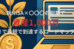 新NISA×ブログ副業で資産1,000万まで最短到達するロードマップ